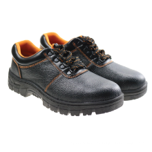 Basic safety PU injection oil resistant anti slip puncture proof steel toe workman safety shoes industrial